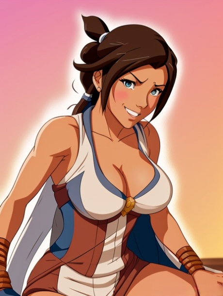 Curvaceous Anime Goddess Korra Poses Naked In Her Ultimate Compilation