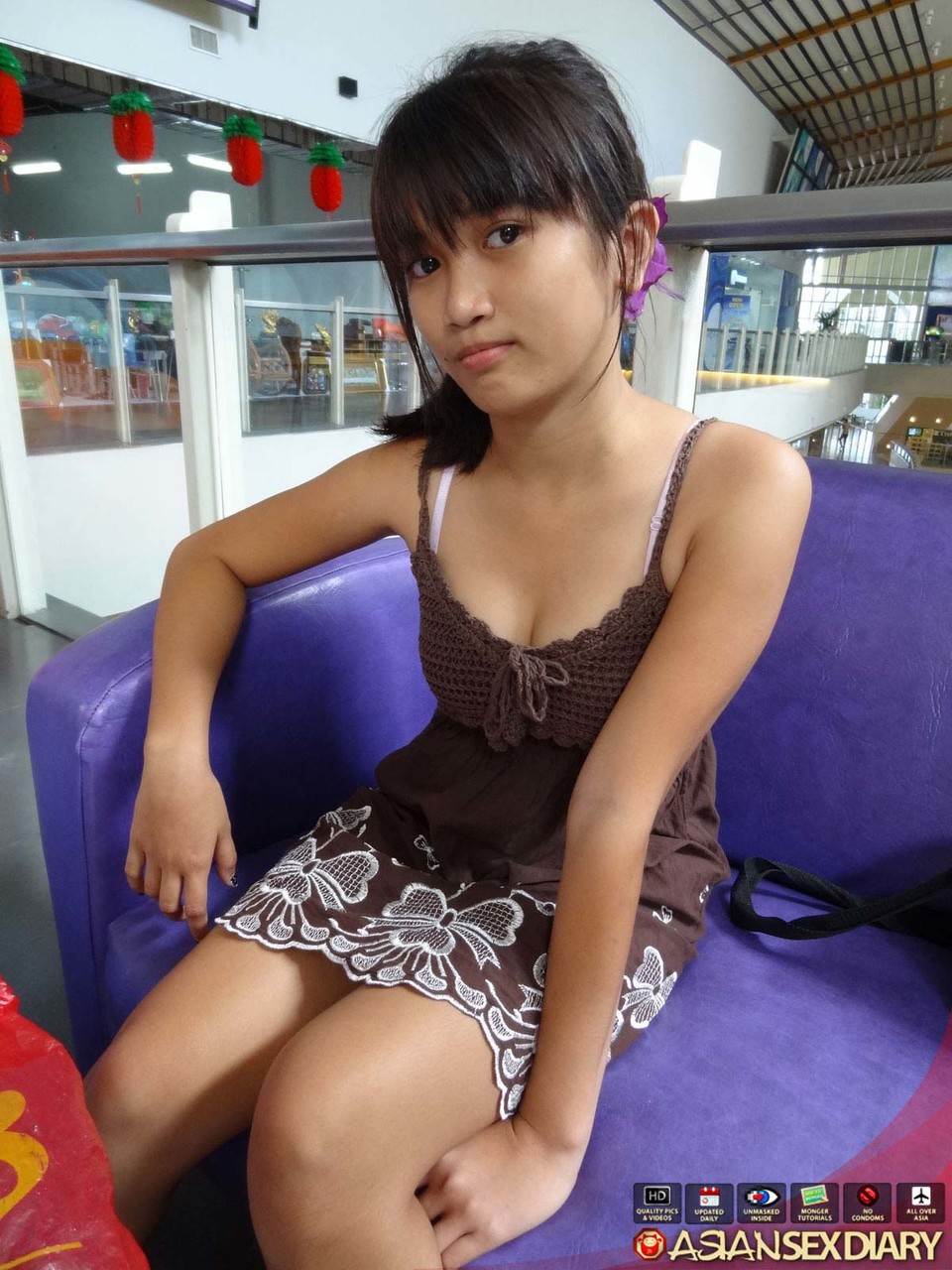 Petite Asian girl Menchie gets naked before having POV sexual relations -  NakedPics
