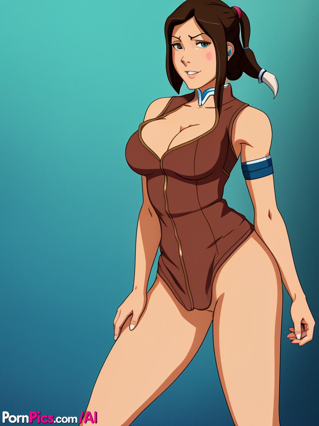 Ai Generated Hentai Babe Korra Shows Off Her Beautiful Naked Curves Nakedpics